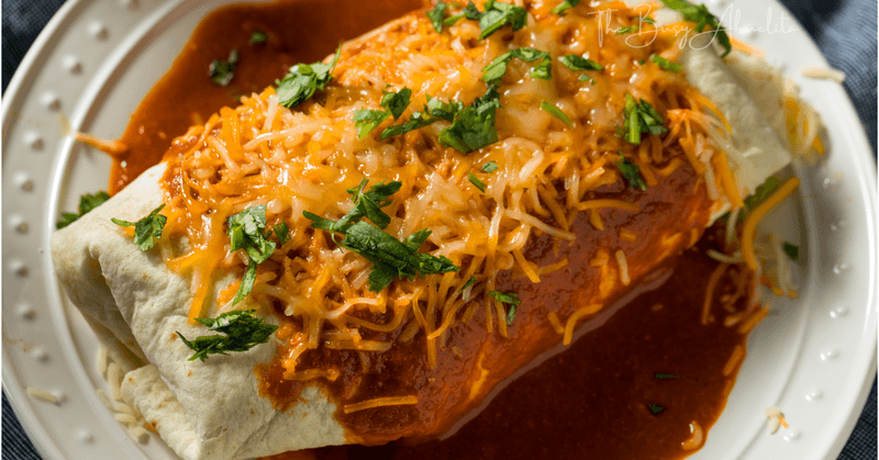 Red Chile Pork Burritos