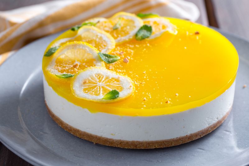 Limoncello Mascarpone Cheesecake