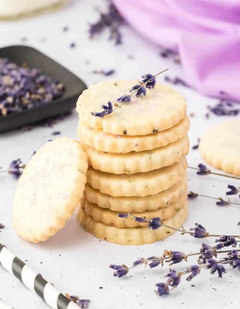 Lavender Shortbread
