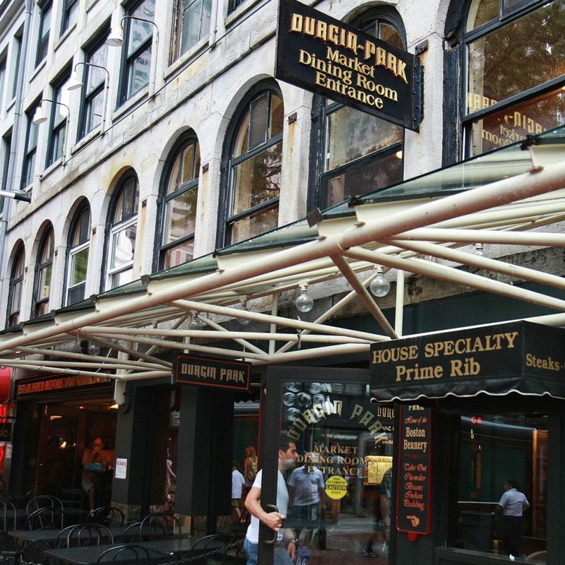 Durgin Park memory at Quincy Market, Boston, Massachusetts