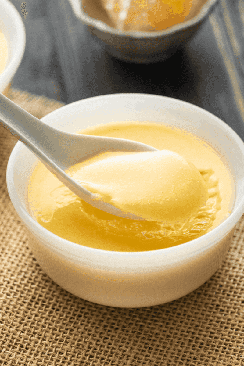 Egg pudding (custard pudding)