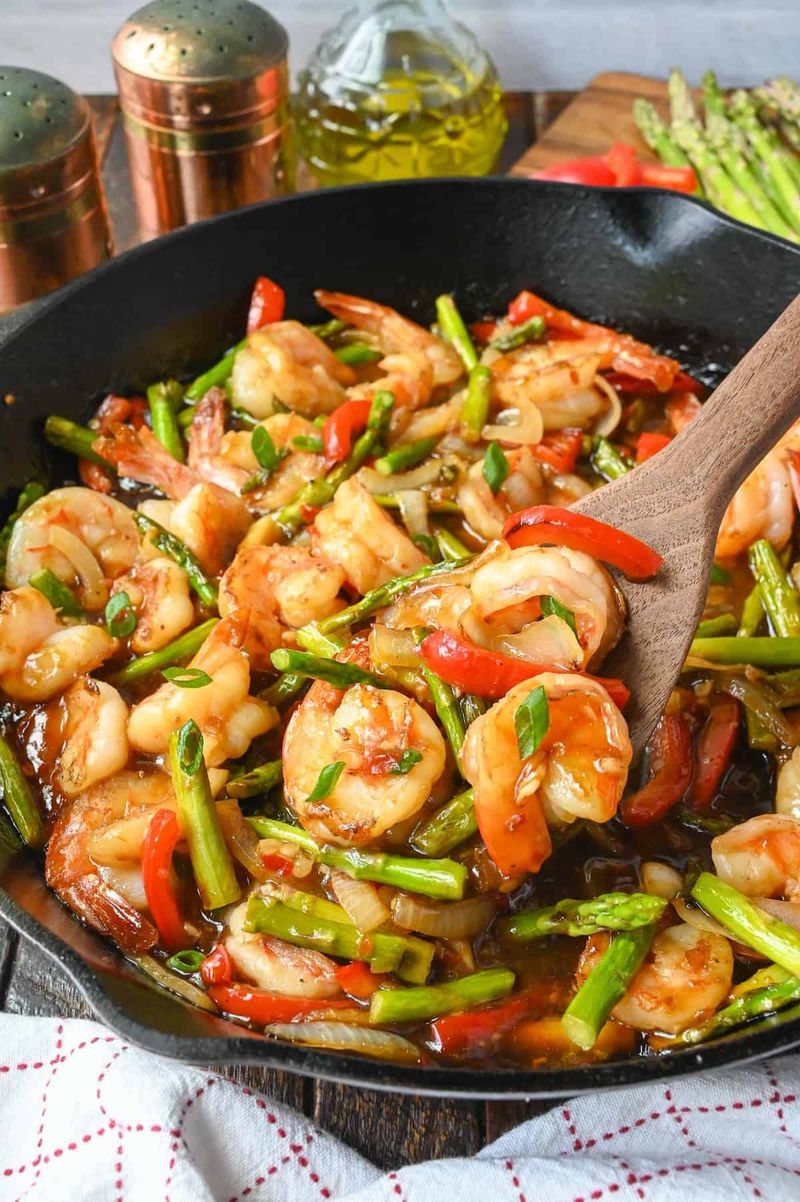 Sweet Chili Shrimp Stir-Fry