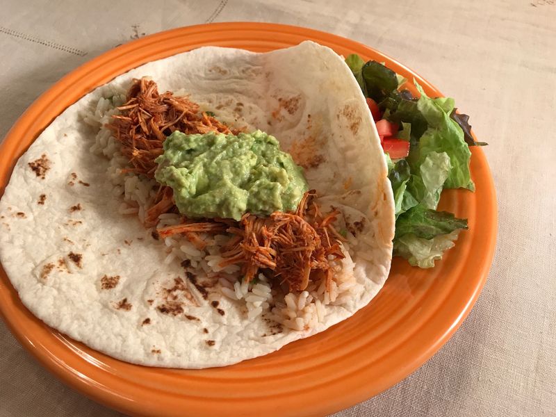 Carne Adovada and Egg