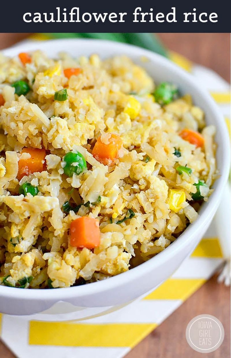 Cauliflower Fried Rice with Chicken