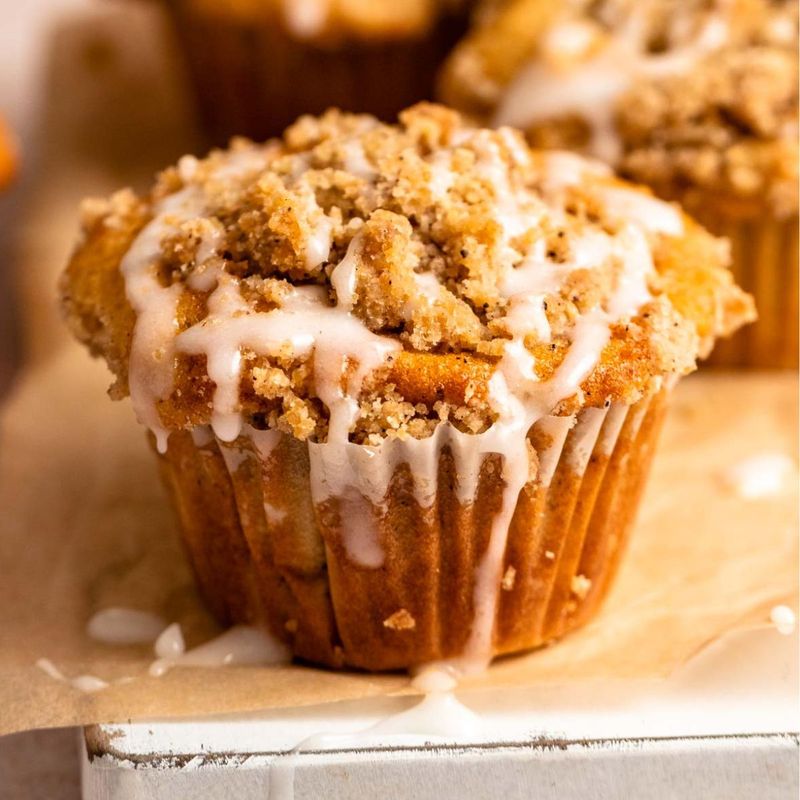 Cinnamon streusel muffins