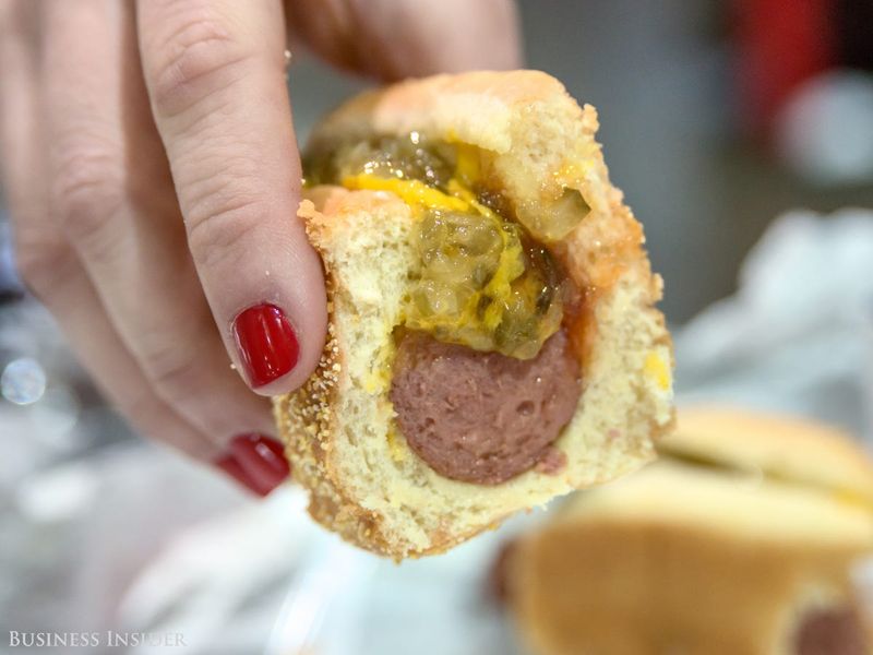 Costco Food Court Hot Dog