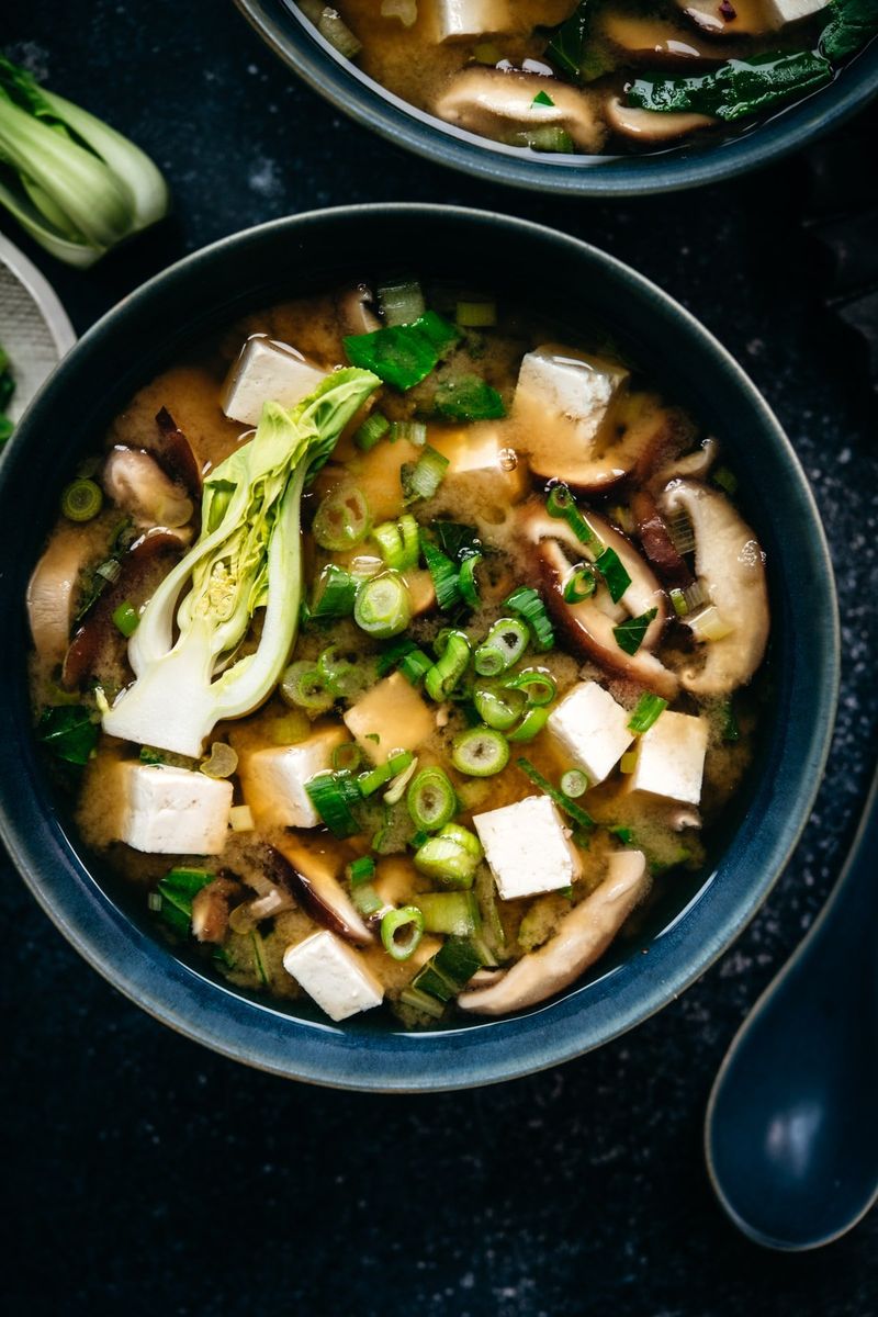 Cabbage Miso Soup Bowl