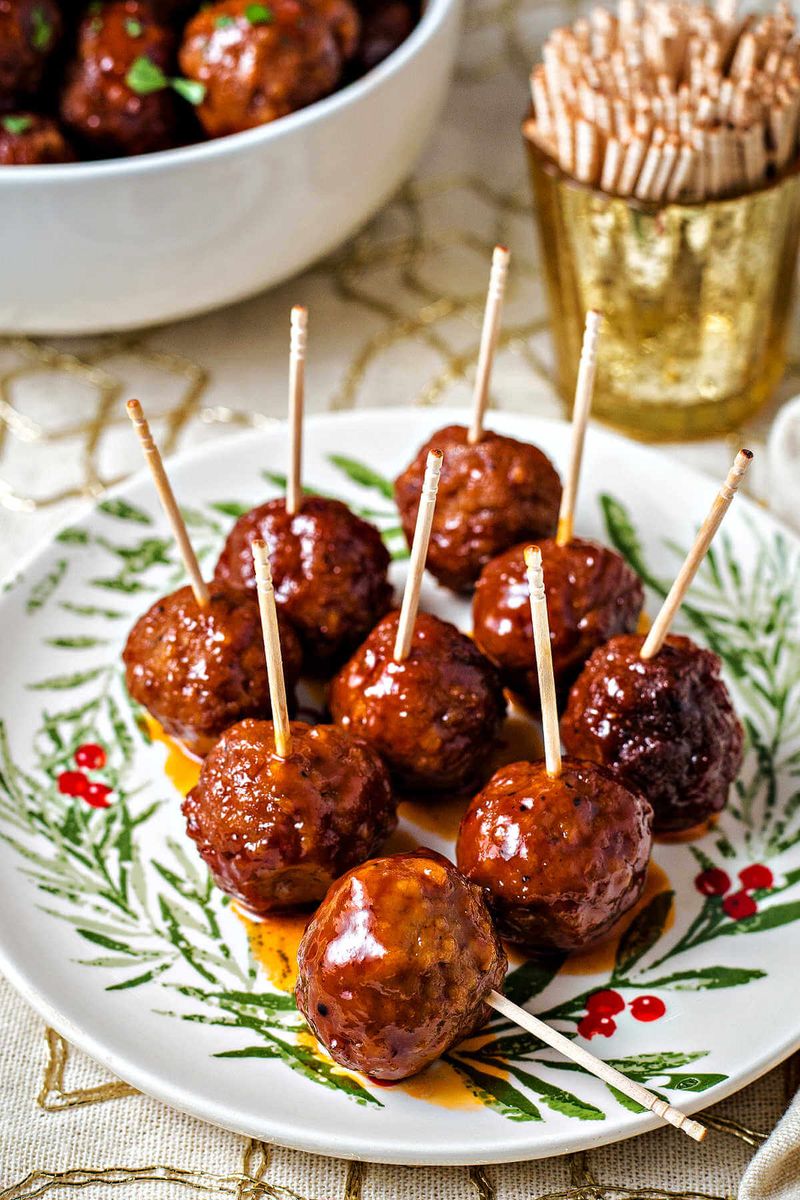 Grape Jelly Meatballs