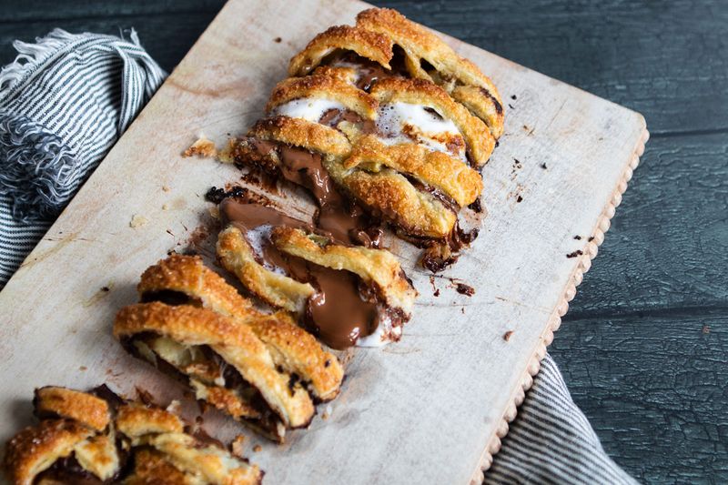 S’mores Crescent Braid