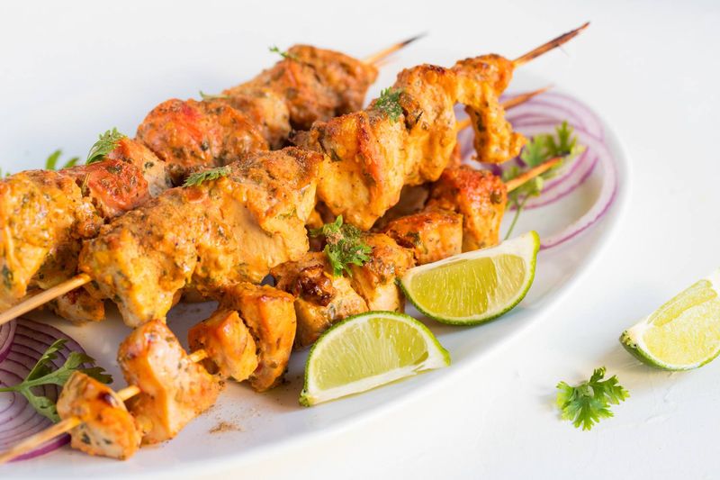 Chicken tikka (mild marinade)