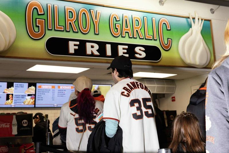 Garlic Fries At The Ballpark