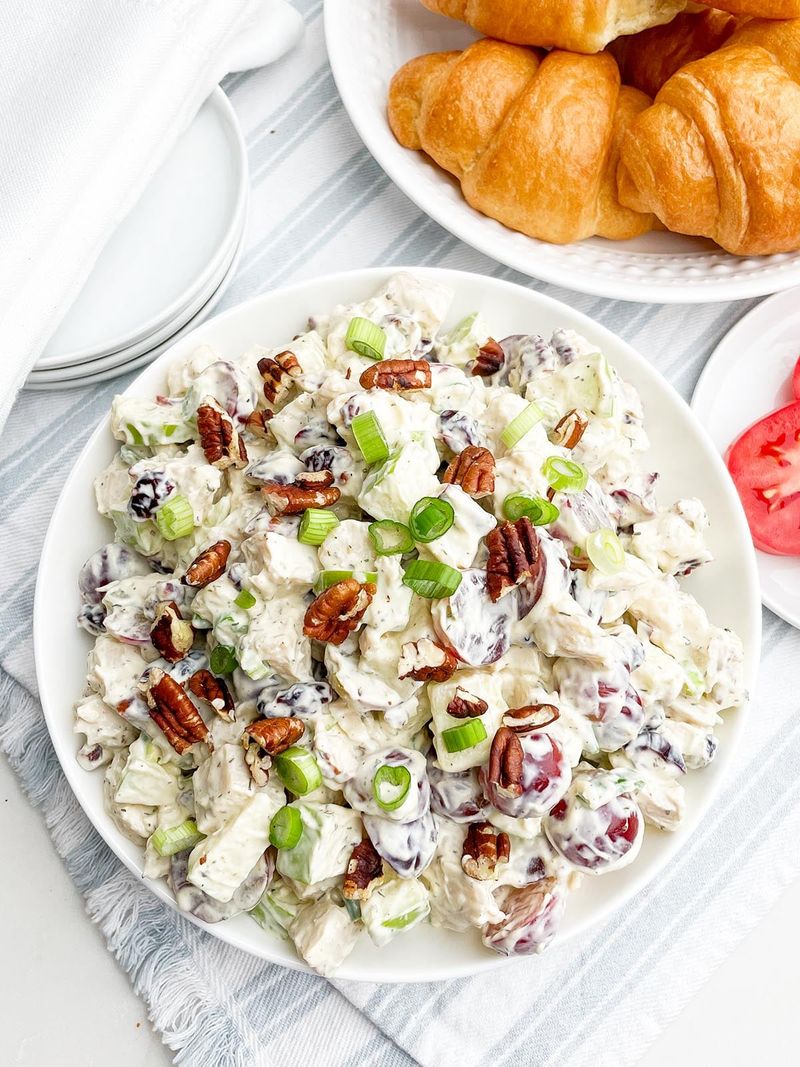Chicken Salad with Grapes and Pecans