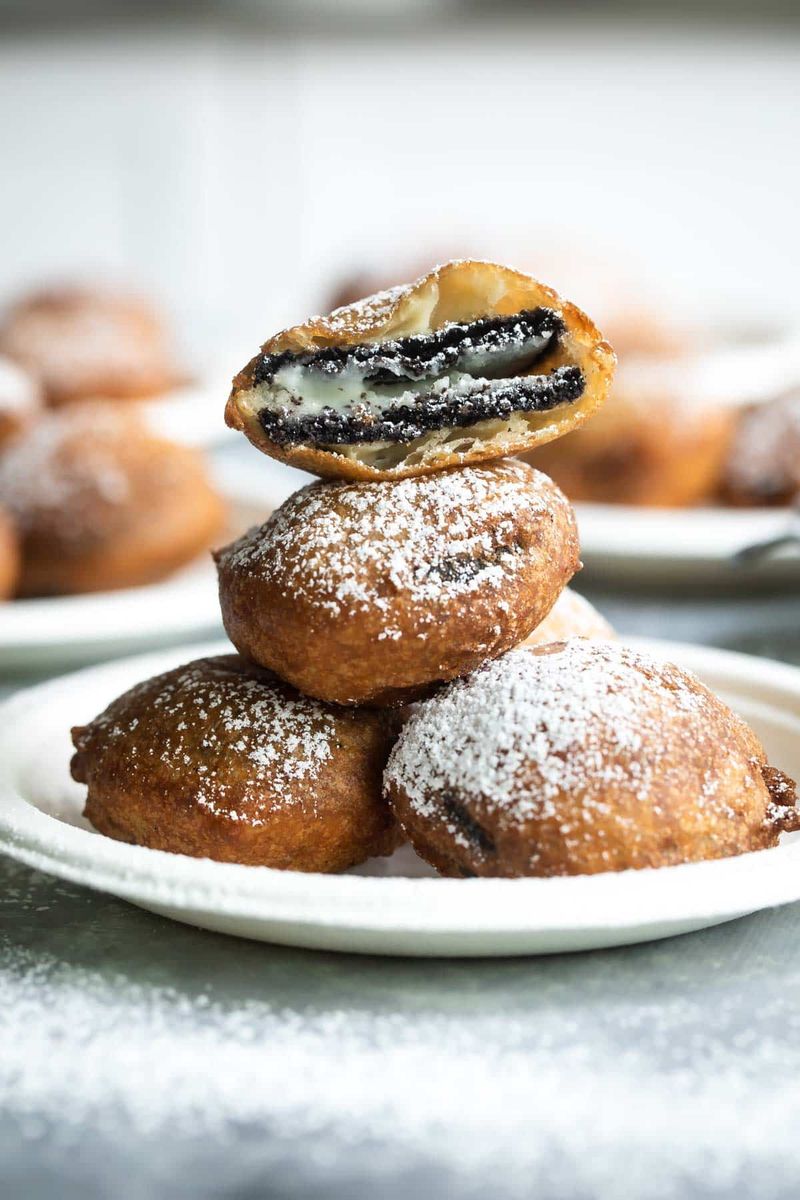 Deep fried Oreos