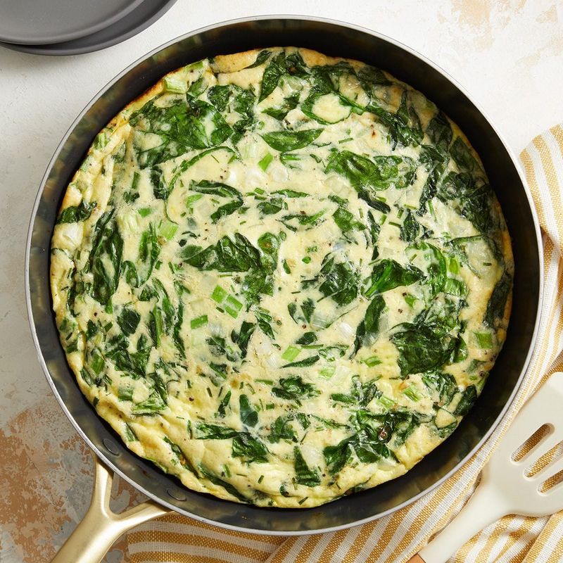 Spinach And Feta Frittata