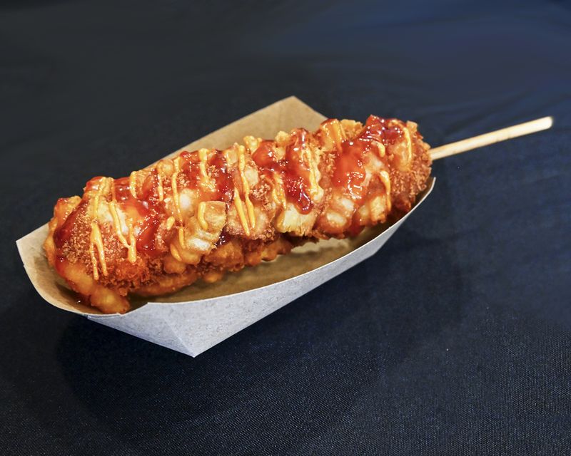 Corn Dogs at the Iowa State Fair