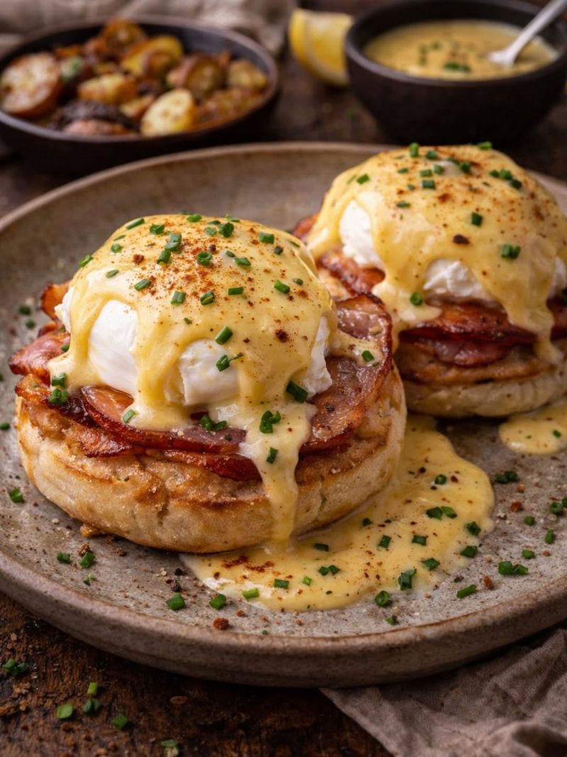 Eggs Benedict with Hollandaise