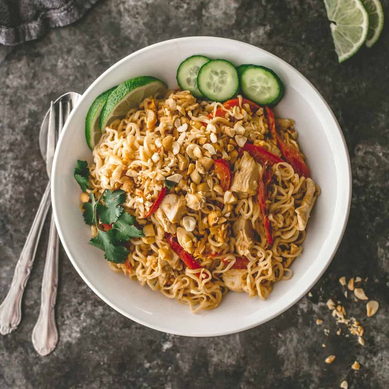 Thai-Inspired Peanut Noodles