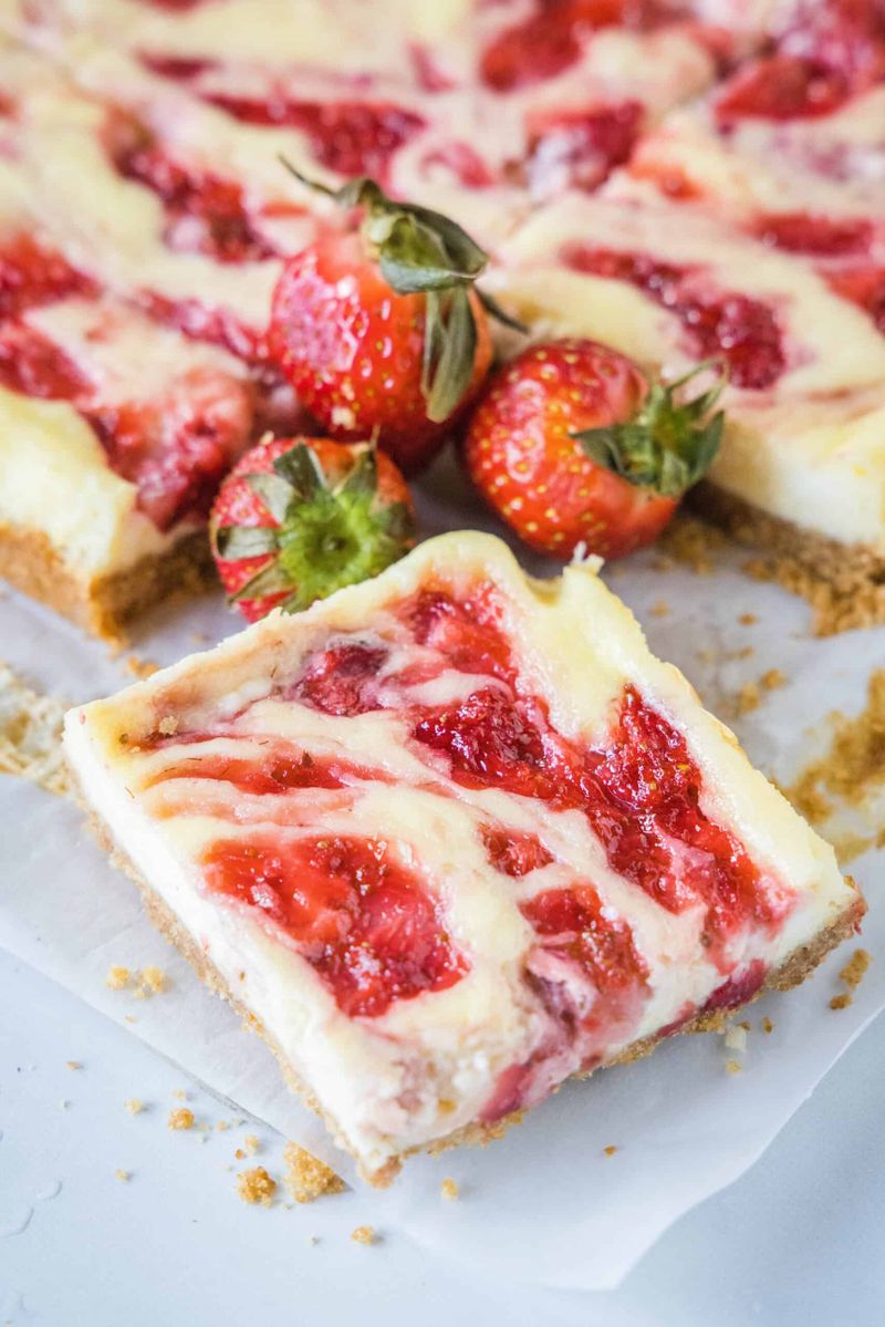 Strawberry Cheesecake Bars