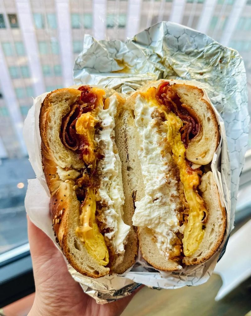 H&H Bagels Bacon Egg and Cheese