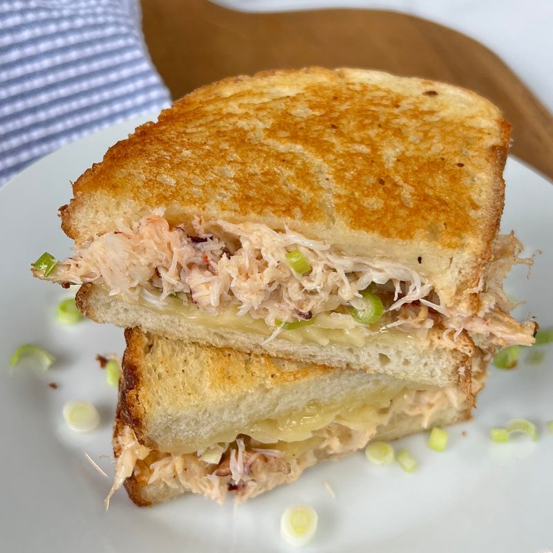 Delaware – Crab Melt Grilled Cheese