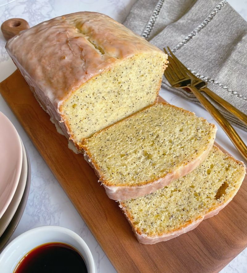 Yuzu Poppy Seed Pound Cake