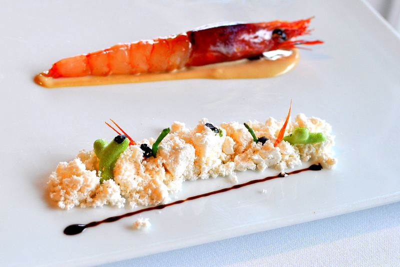 El Celler de Can Roca — Charcoal-Grilled Prawn