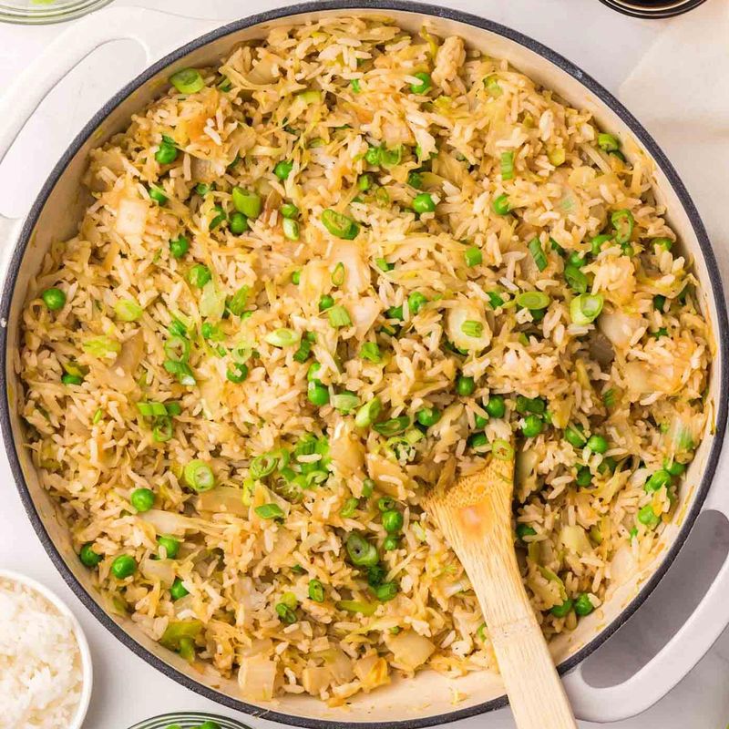 Cabbage Fried Rice (Cabbage Base)