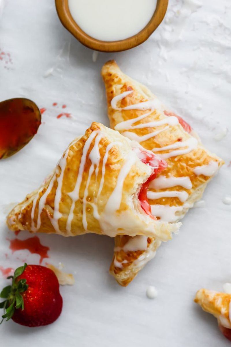 Strawberry Cream Cheese Turnovers