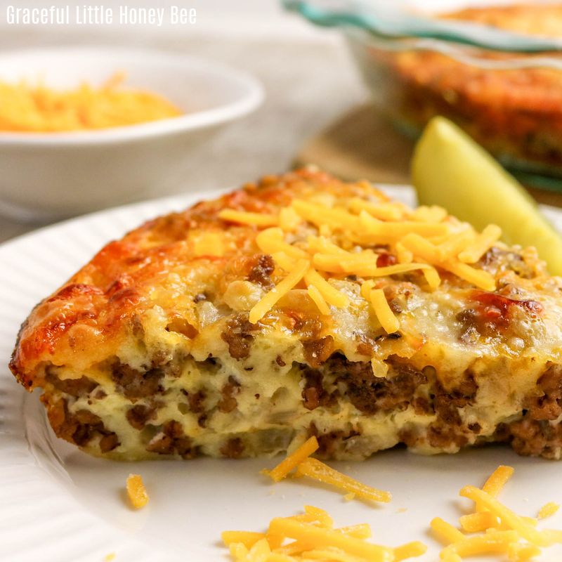 Cheeseburger Pie