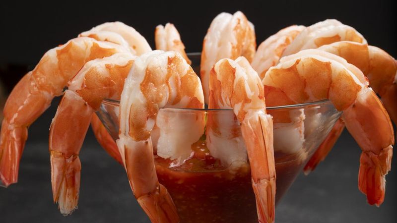 Las Vegas: Shrimp cocktail (old-school casino style)