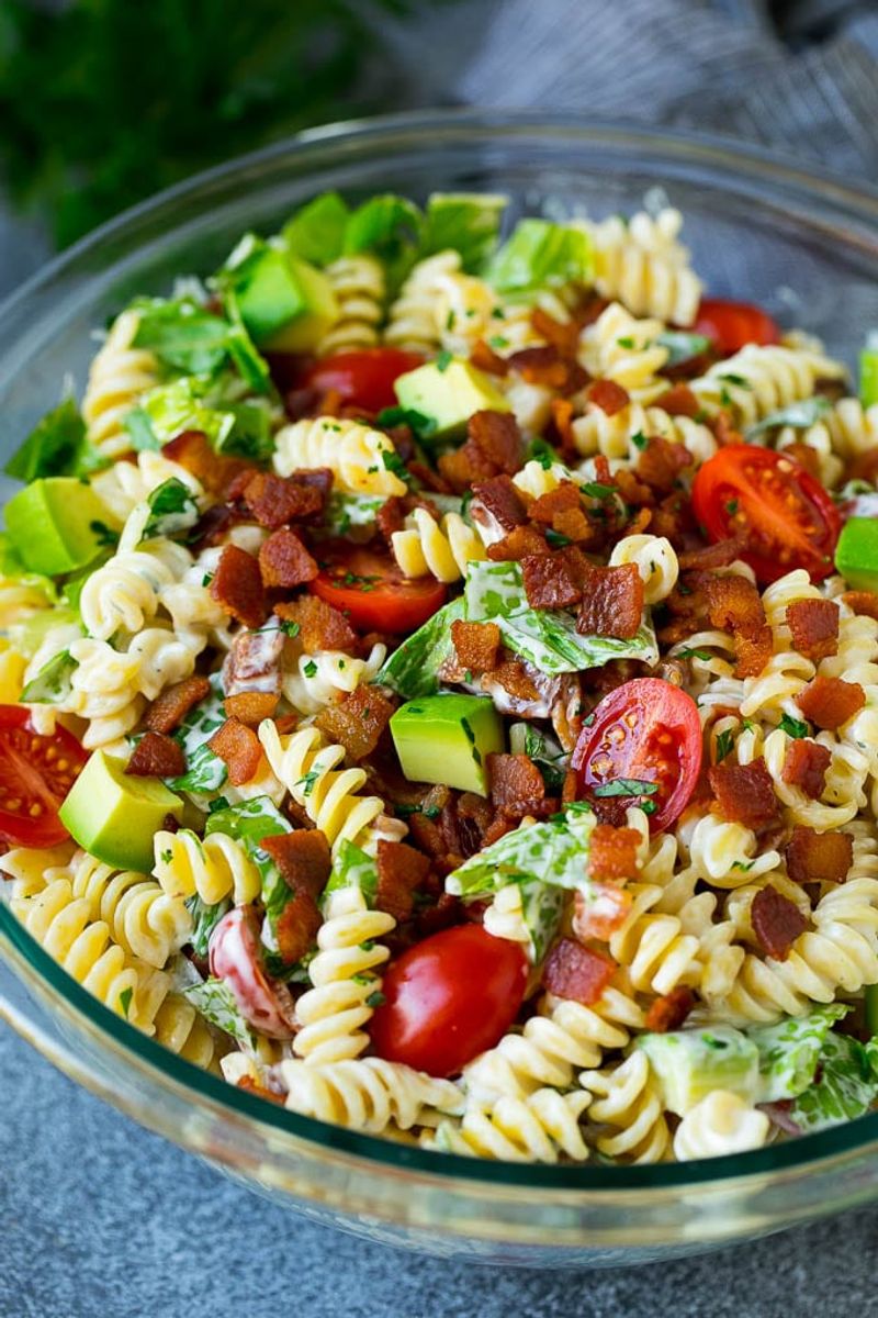 BLT Ranch Pasta Salad