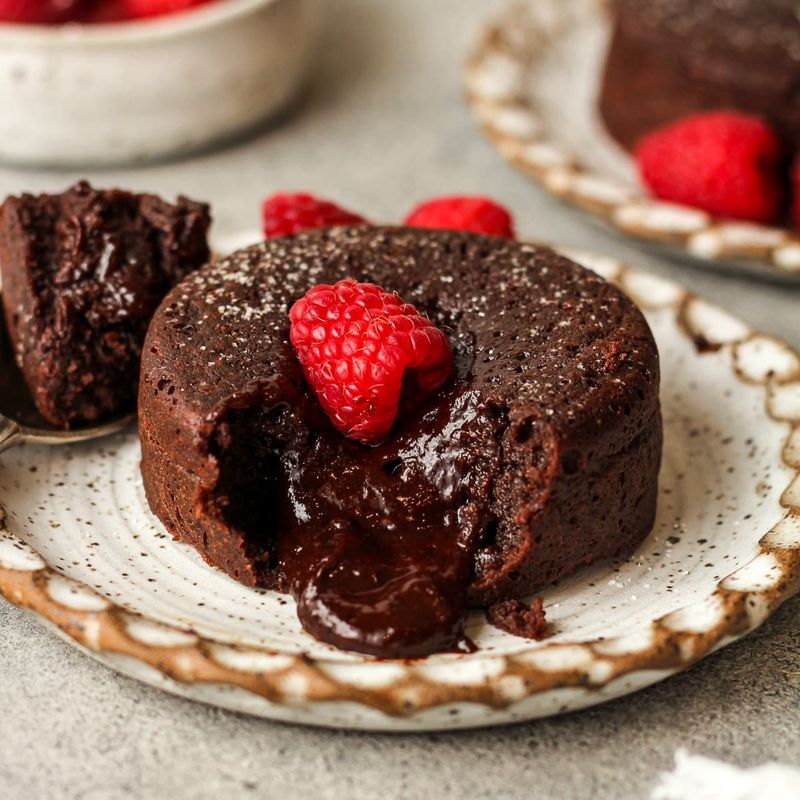 Molten Chocolate Mini Cakes