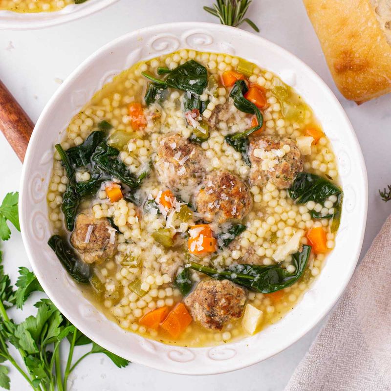 Italian Wedding Soup (Shortcut)