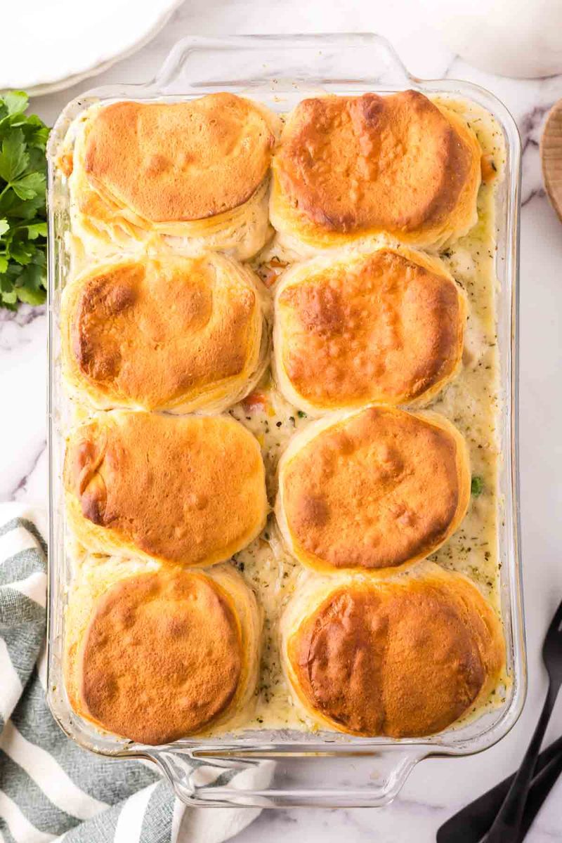 Chicken and Biscuits Casserole (North Carolina)