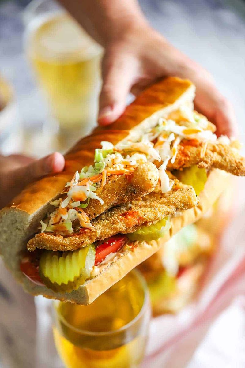 Catfish Po Boy