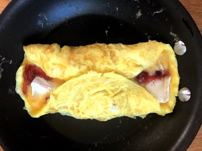 Cheese Curd Omelet (Wisconsin)