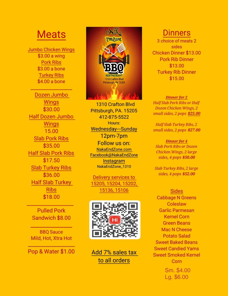 The Naka EndZone BBQ, Swissvale