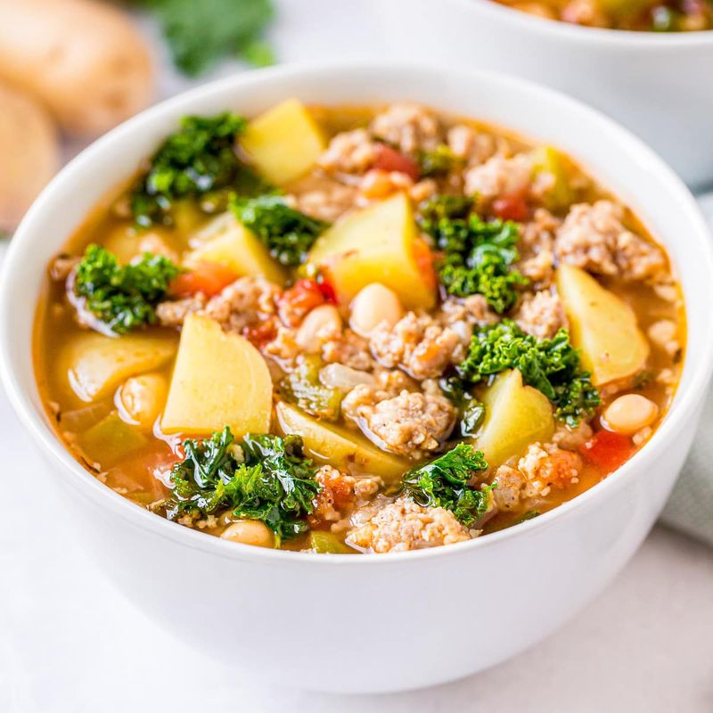 Sausage and Kale Soup