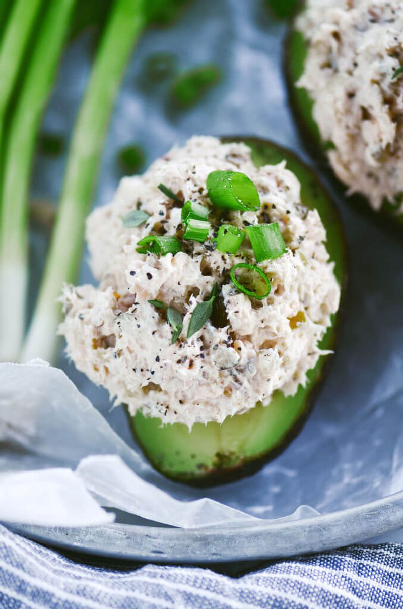 Avocado Tuna Boats
