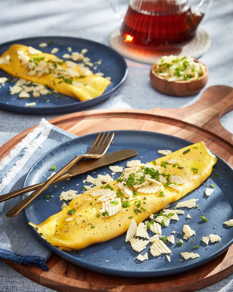 Add a spoon of something creamy