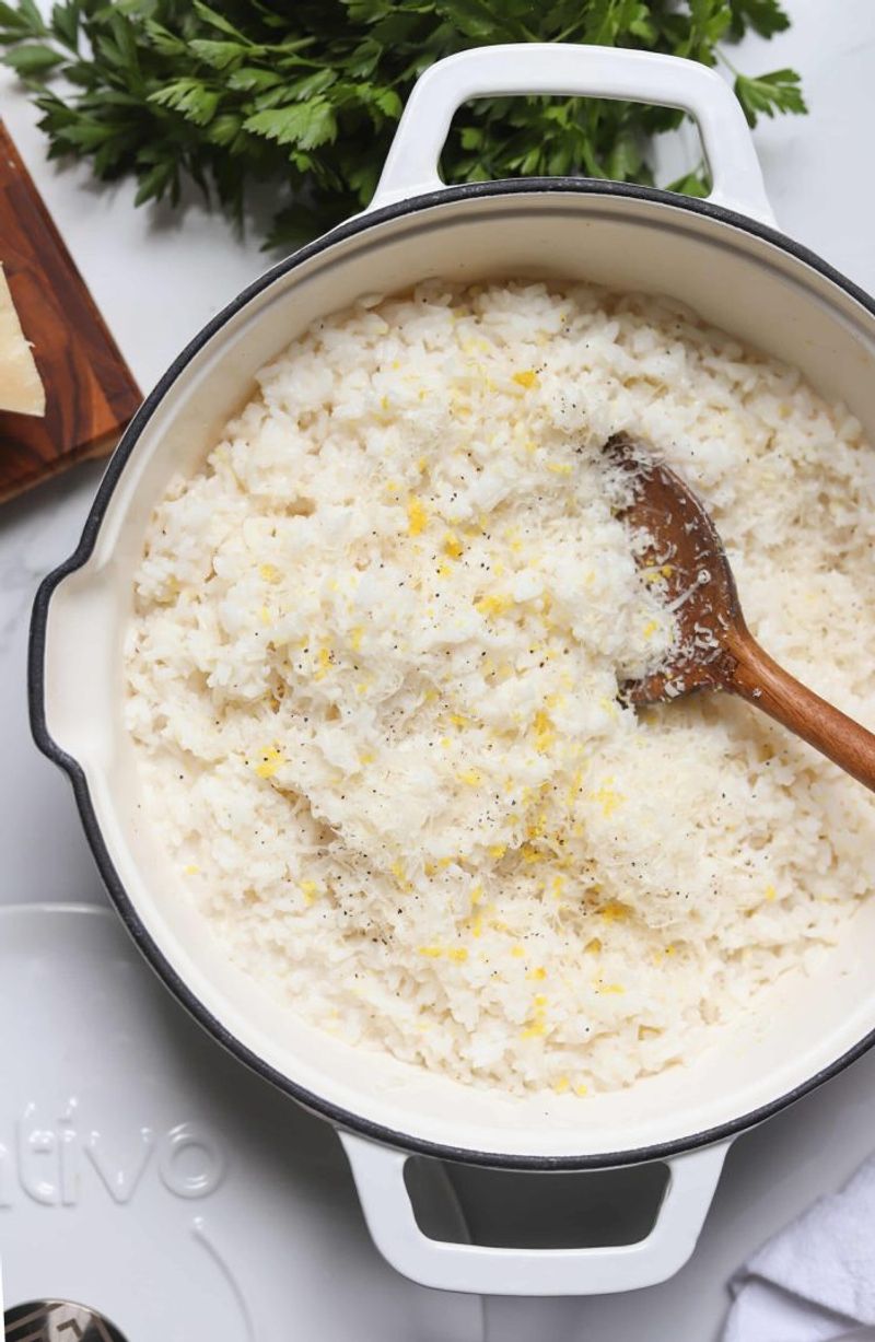 Lemon Parmesan Risotto