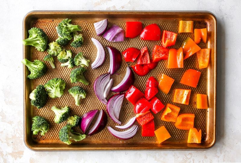 Cut pieces to match roasting speed