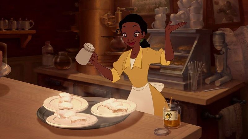 The beignets (The Princess and the Frog)