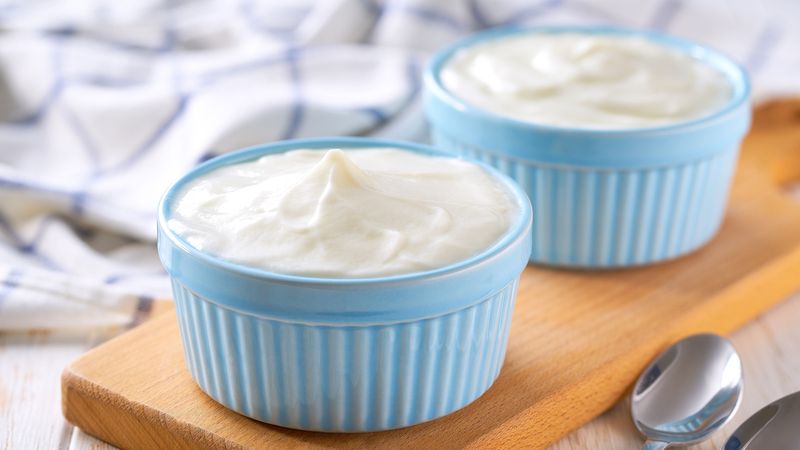 Sour cream → Plain Greek yogurt