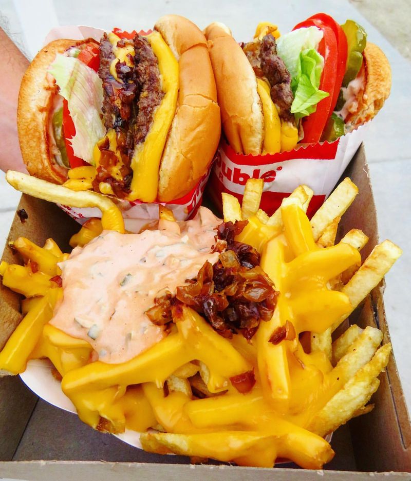 California - Animal Style Fries at In-N-Out
