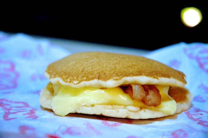 Jollibee Pancake Sandwich