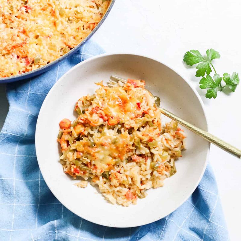Crawfish Rice Casserole