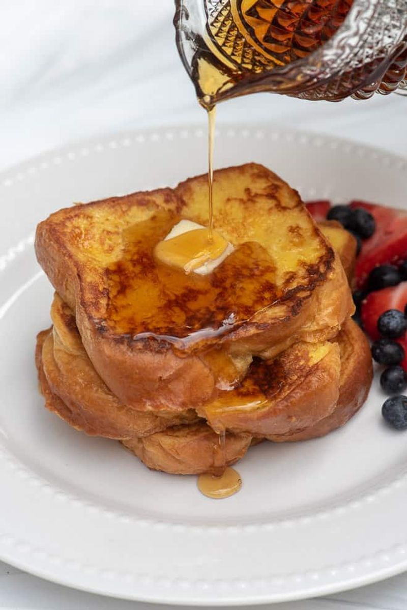 Brioche French Toast with Maple Butter