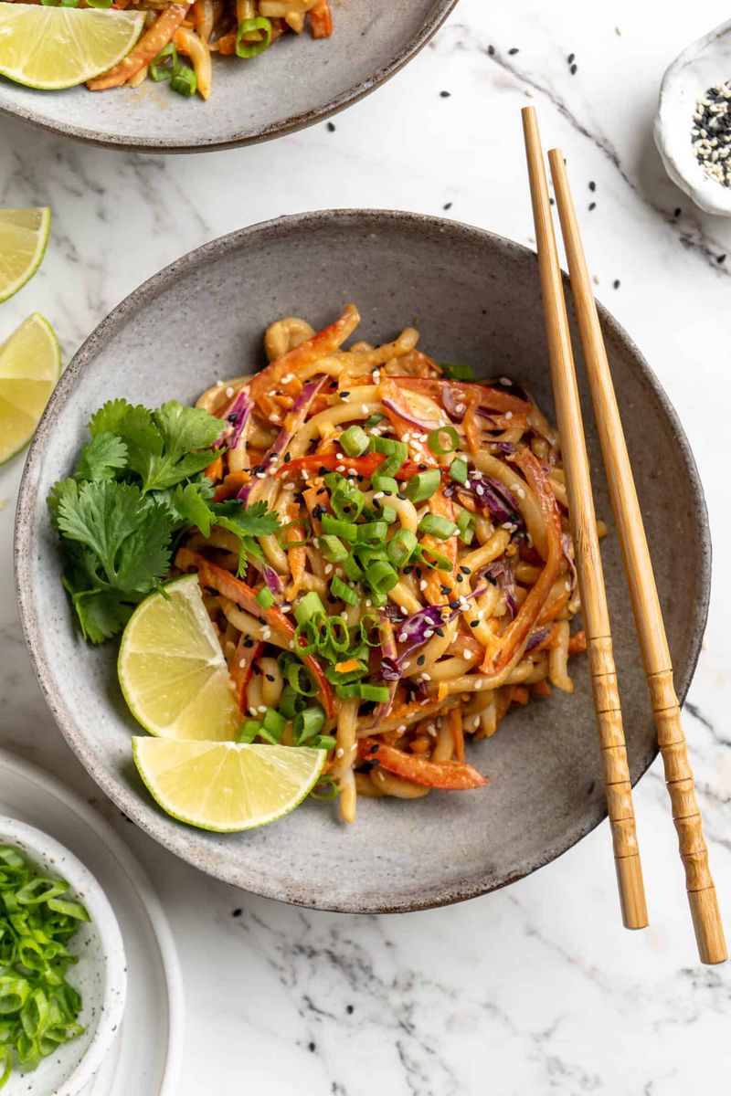 Spicy Peanut Noodle Salad