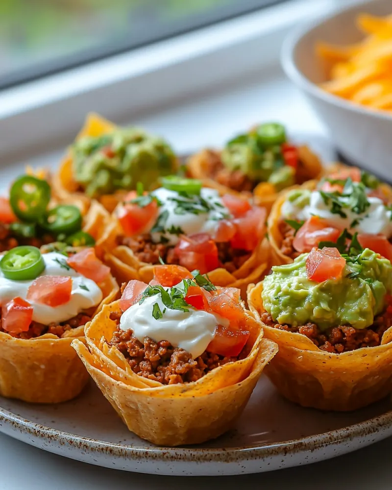 Loaded Guacamole Cups